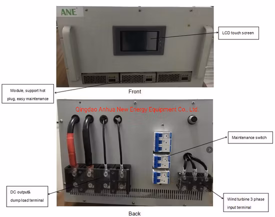 Ahwcc Series DC 48V High Efficiency Wind Turbine Charging Controller