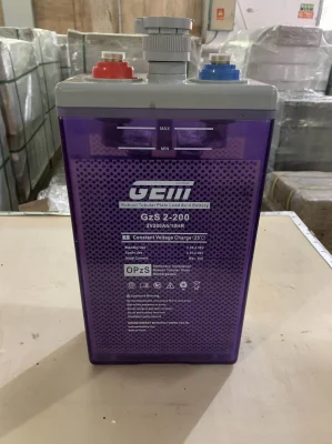 GEM-Batterie I GzS-Serie Hochwertige, überflutete, belüftete und nasse Batterien OPzS 2V 1000Ah