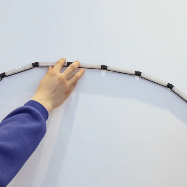 DC 24 V. Konzipiert für LED-Regalleuchte der Serie Rond Type Shelf Flexible