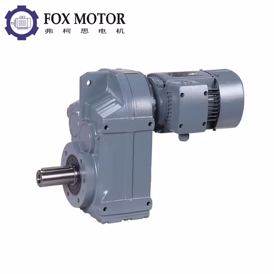 Lange Lebensdauer Parallelwellen-Schrägverzahnungs-Elektromotor F FA FF FAF FAZ-Serie Geschwindigkeitsgetriebe Drehzahlminderer