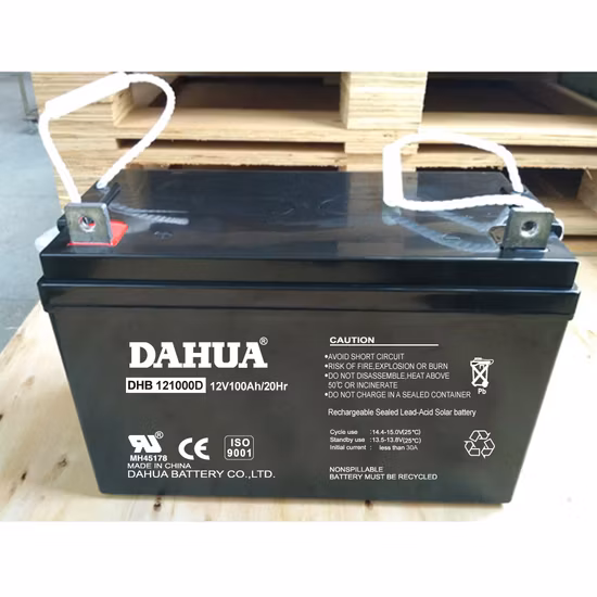 Heißer Verkauf 12V 100ah Deep Cycle Solarbatterie für Solarsysteme