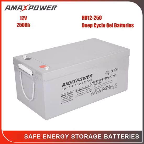 12V 100ah Gel-Batterie, USV-Batterie, Deep-Cycle-Batterie, 12V-Batterie, Solarbatterie